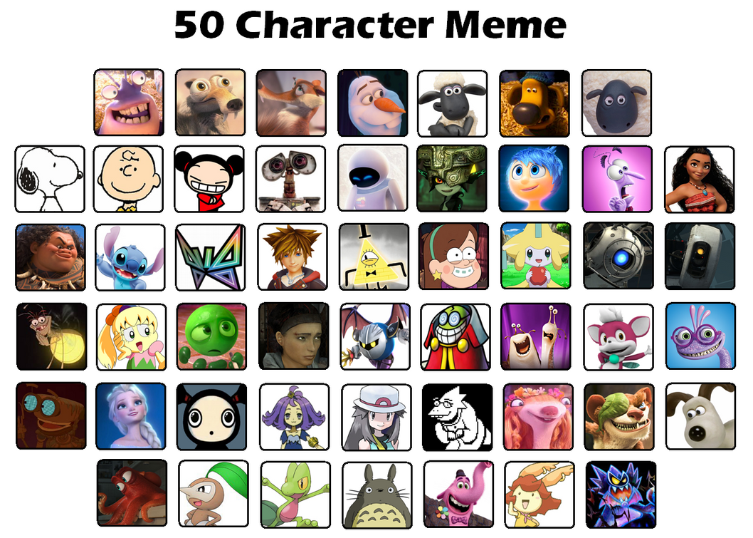 Memes characters