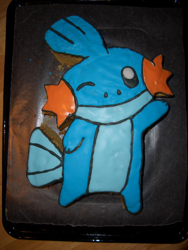 Mudkip Cake