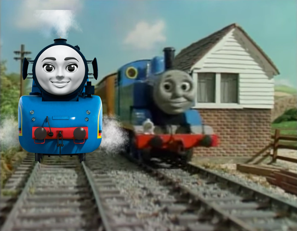 Frieda with Thomas In Series 3 (Fanmade) by kuyatamayo on DeviantArt