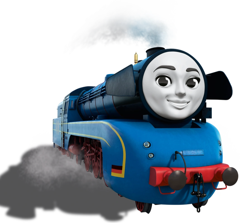 Frieda the German Engine (PNG) by kuyatamayo on DeviantArt