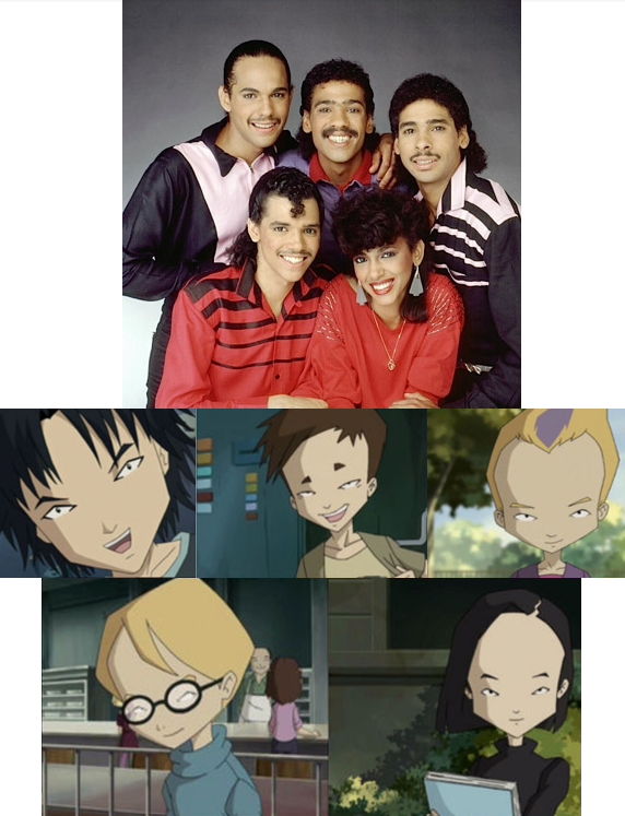 Code Lyoko characters as Debarge by kuyatamayo on DeviantArt