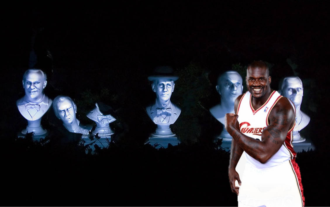 Shaquille O'Neal with the Singing Busts by kuyatamayo on DeviantArt