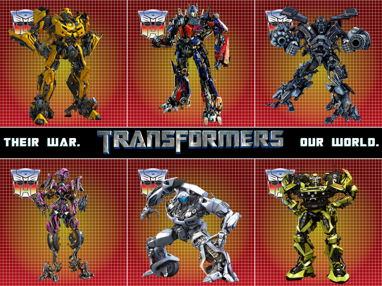 Transforms Characters Transformers (2007) - Wallpaper (Character Bios) by Deadman00583 on ...