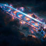 Nebula Rune Blade -Celestial Forged Sword