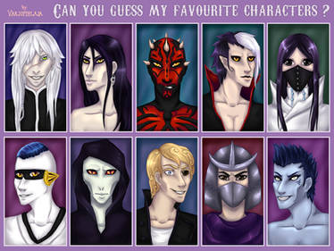 Guess my fav characters~