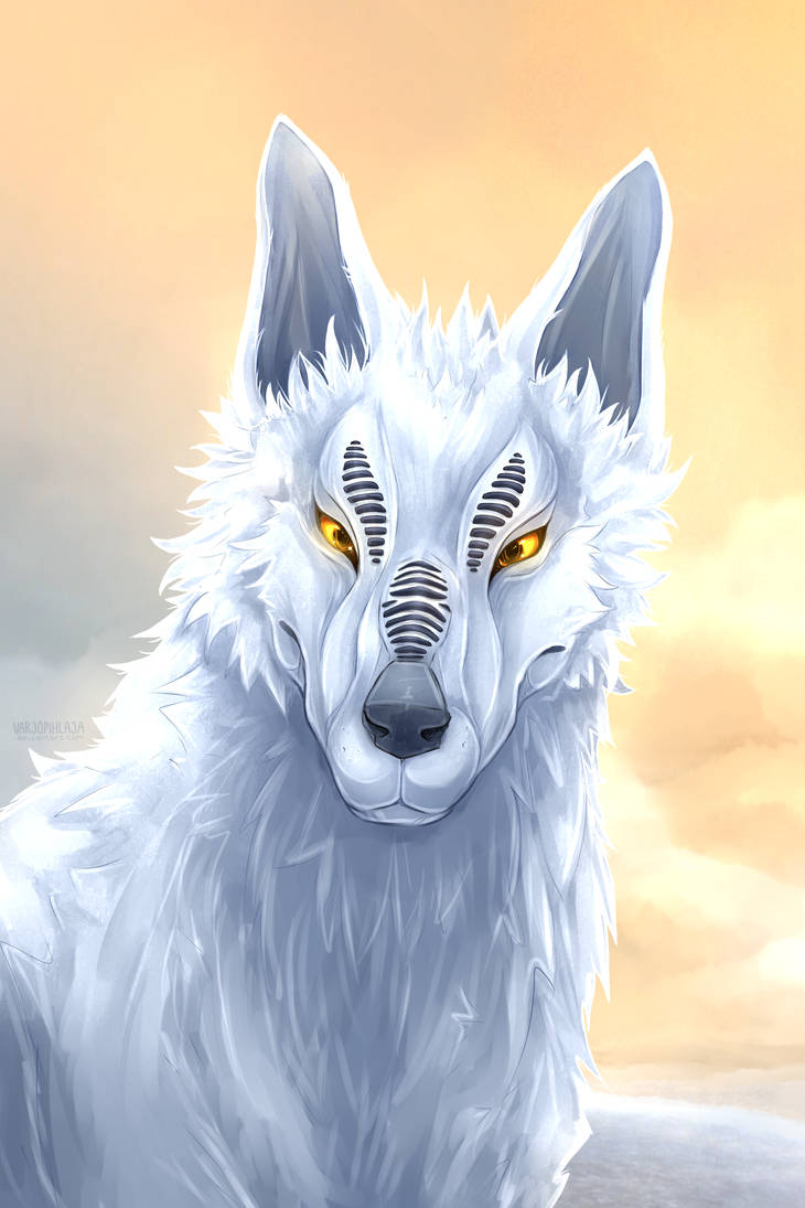 Lithe Wolf Loth-wolf by Varjopihlaja on DeviantArt