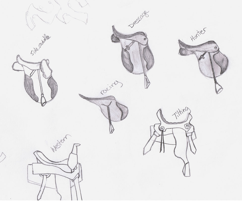 Best How To Draw A Saddle  Learn more here 