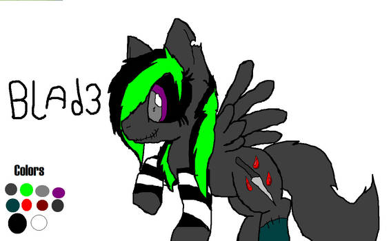 My ponysona , Blad3