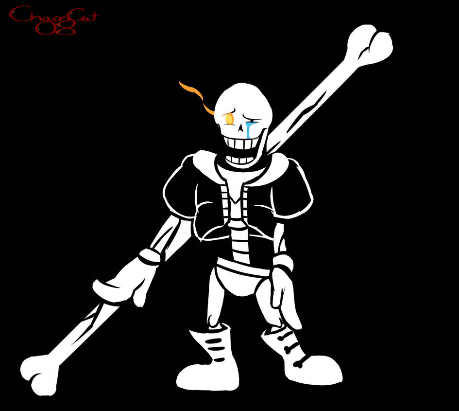 Distressed Papyrus Disbelief Papyrus by ChaosCat08 on DeviantArt