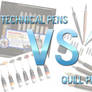 Technical Pens VS Quill pens