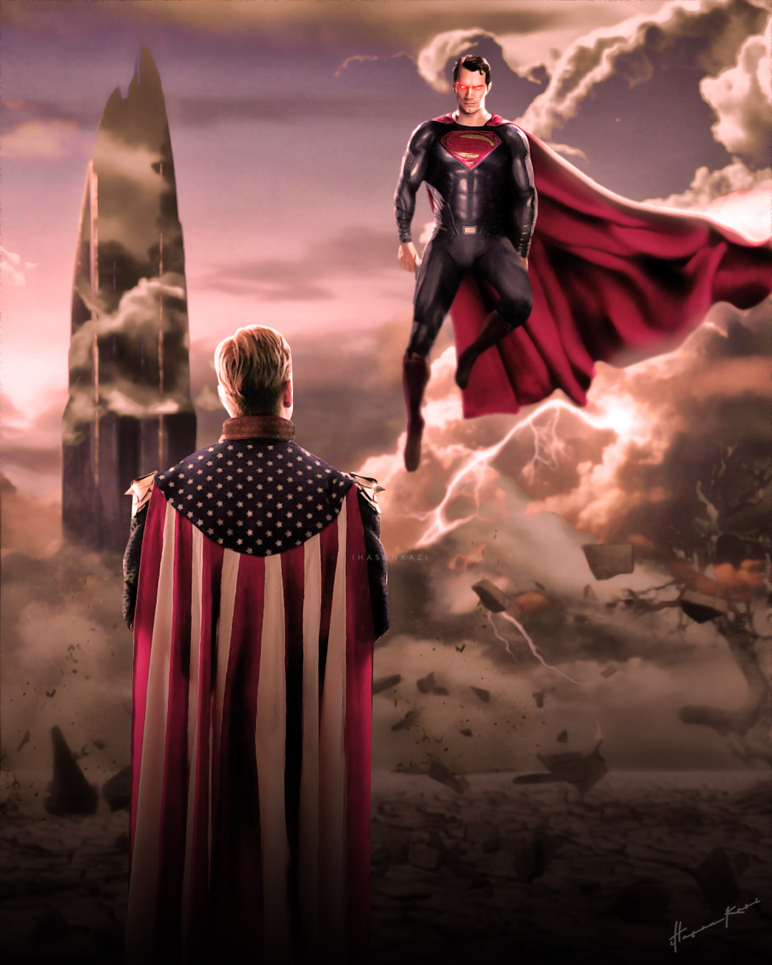 Homelander Vs Superman By Ihasankazi On Deviantart Homelander Vs Superman By Ihasankazi On Deviantart
