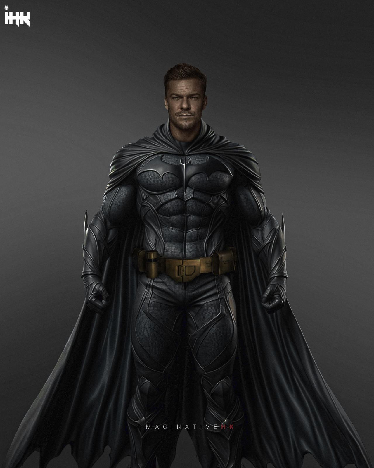 Alan Ritchson Batman without cowl by iHasanKazi on DeviantArt