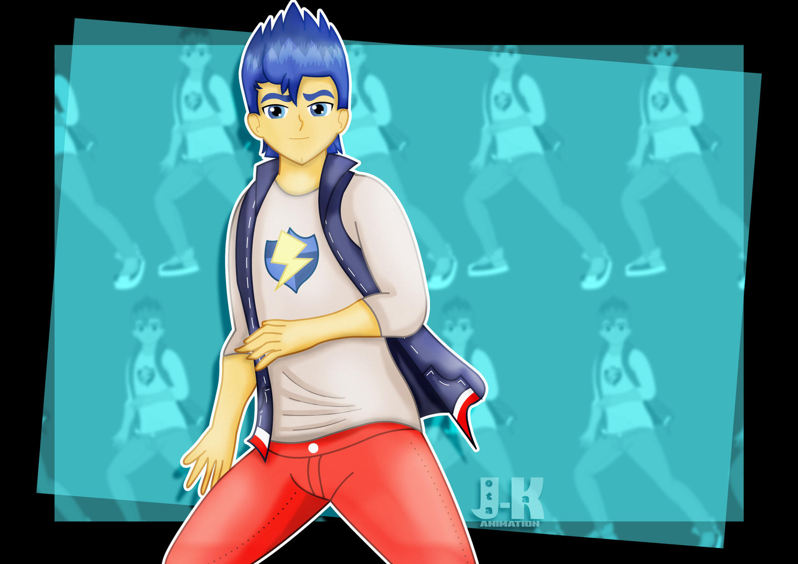 Flash Sentry Walk Flash Sentry_dance steps by jotakaanimation on DeviantArt