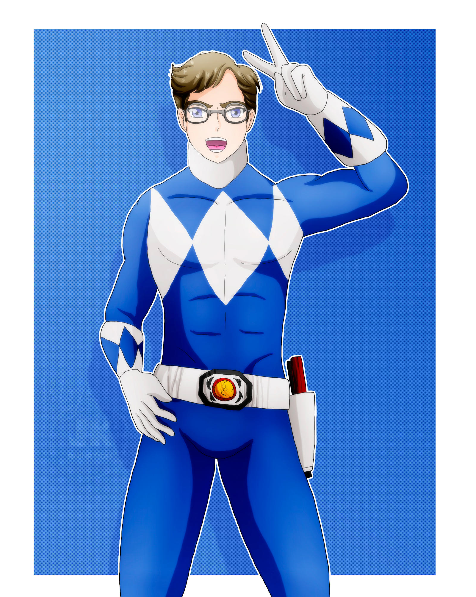Blue ranger_Billy Cranston by jotakaanimation on DeviantArt