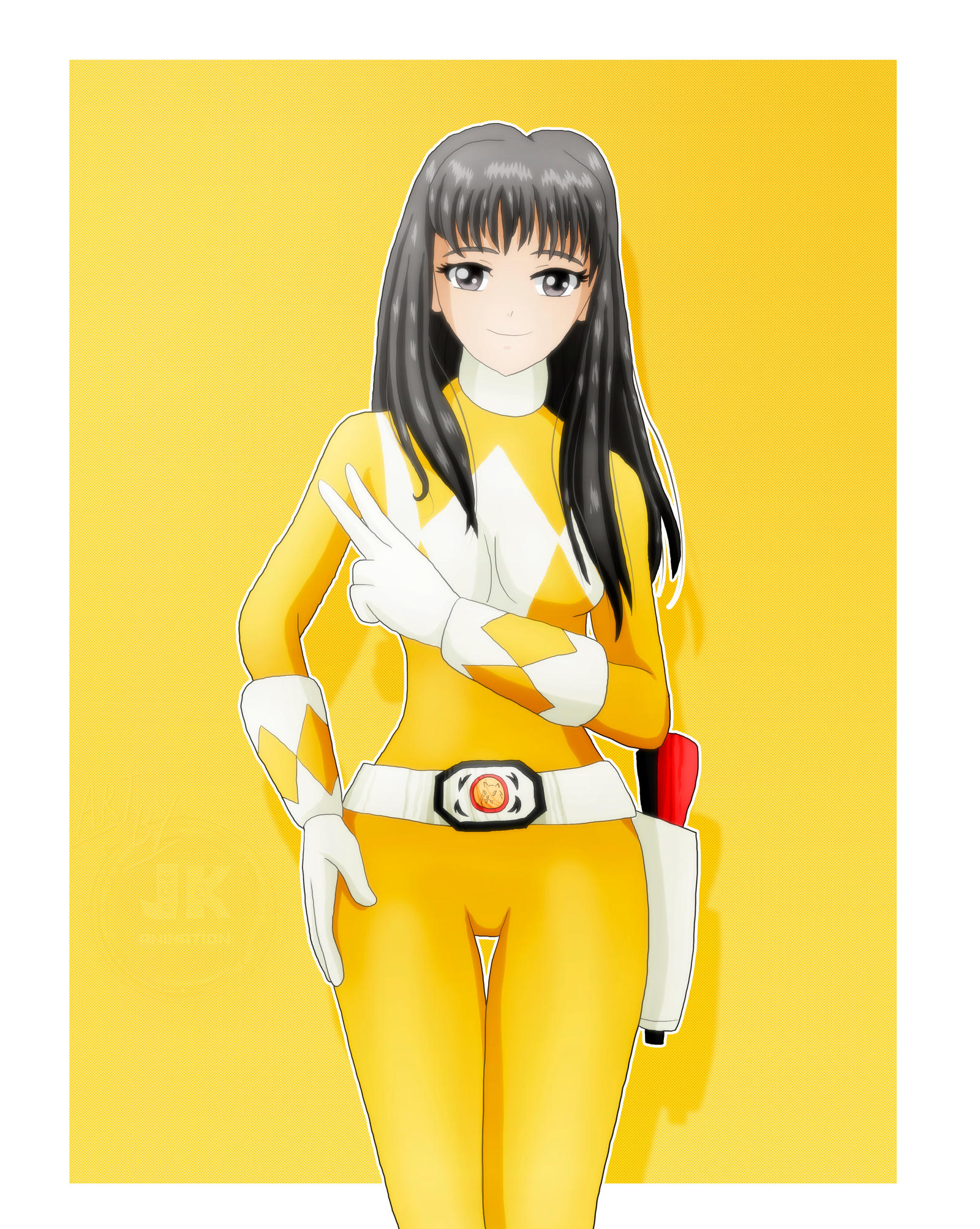 Yellow Rangers Yellow Ranger_Trini Kwan by jotakaanimation on DeviantArt