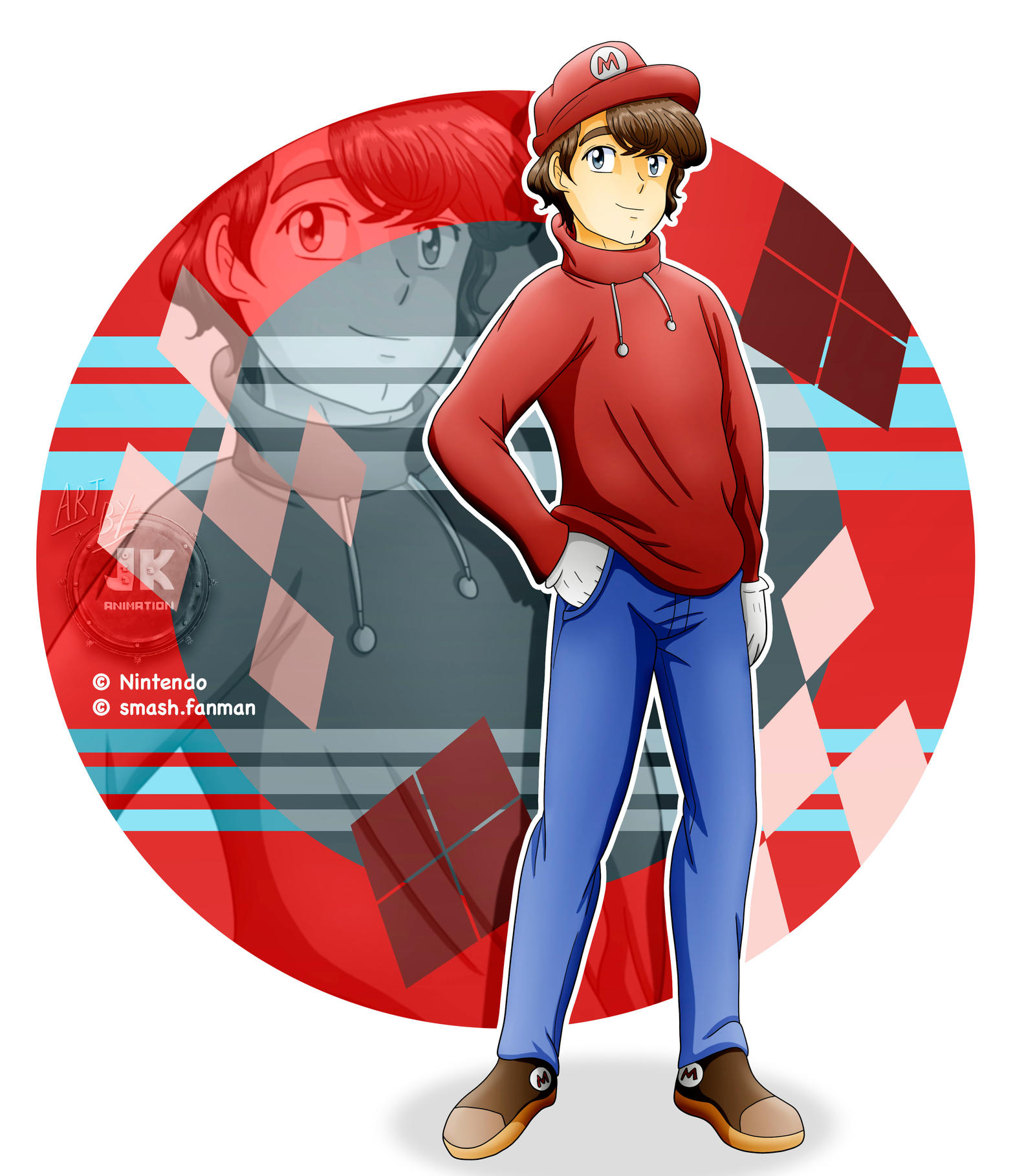 Nintendo High_Mario Bros by jotakaanimation on DeviantArt