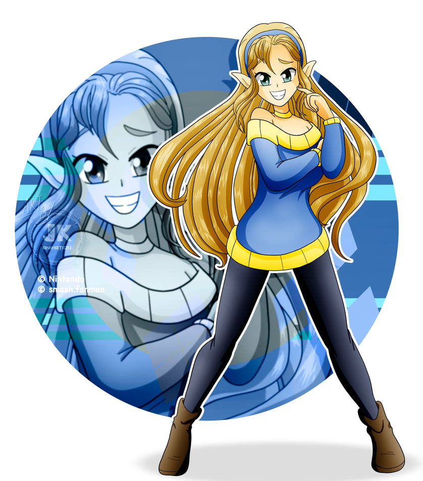 Nintendo High_Zelda by jotakaanimation on DeviantArt