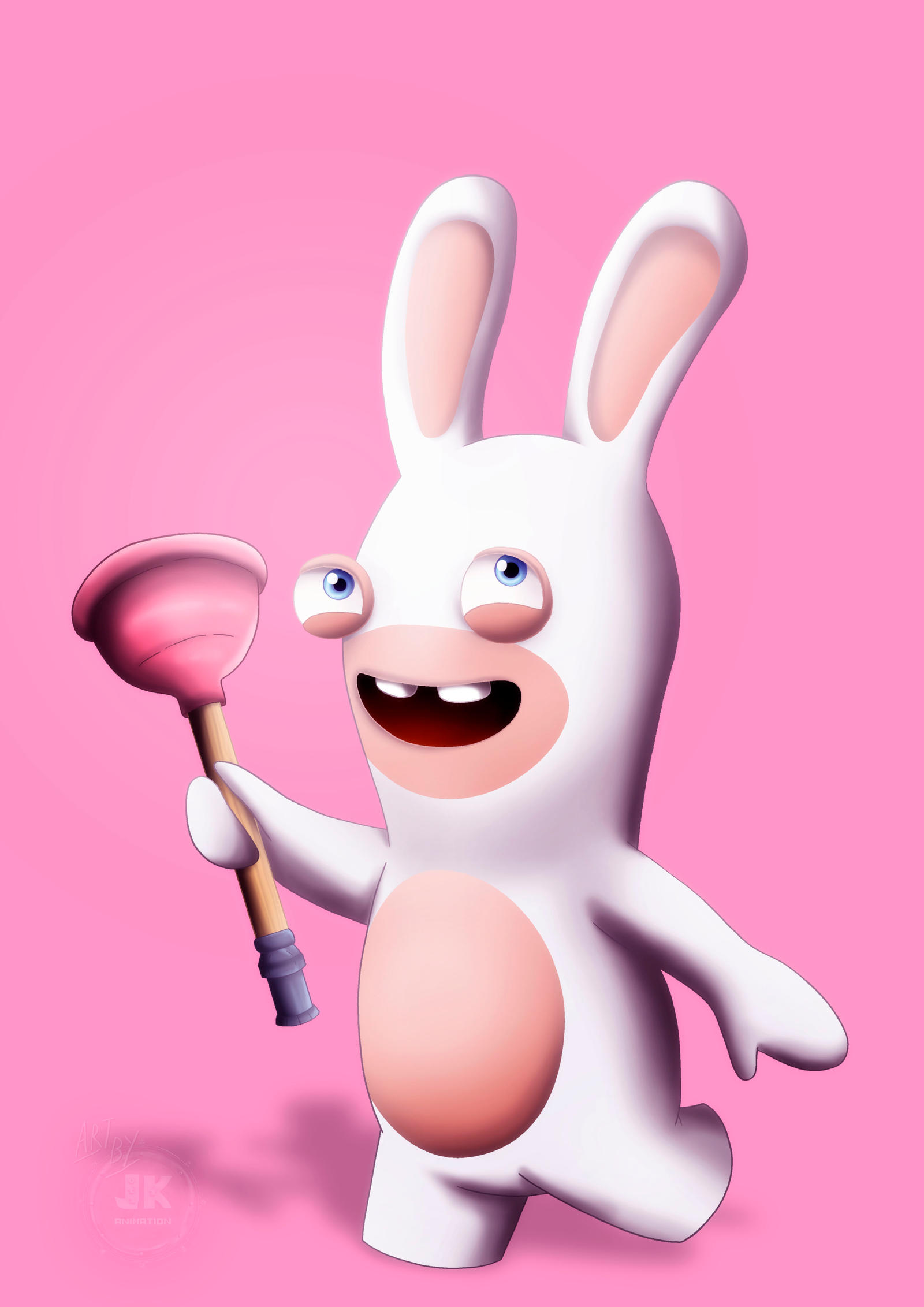 Commission_Rabbid by jotakaanimation on DeviantArt