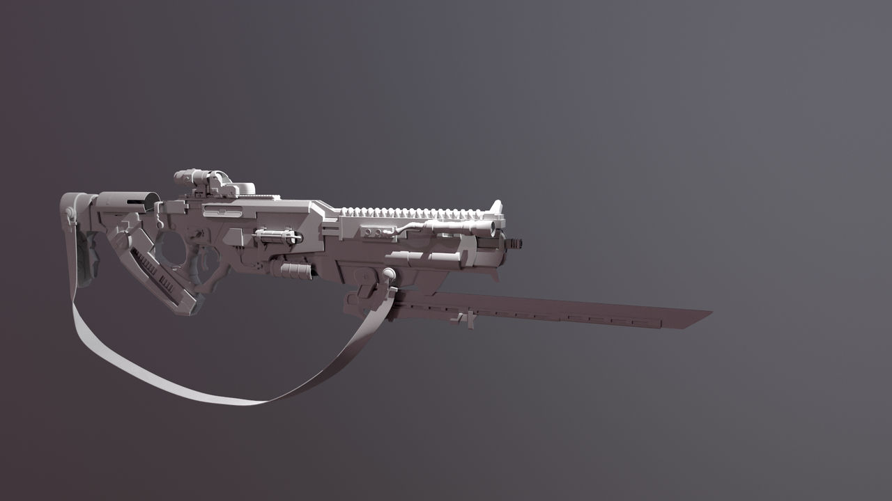 Space Marine Rifle - high res by Htroutman on DeviantArt