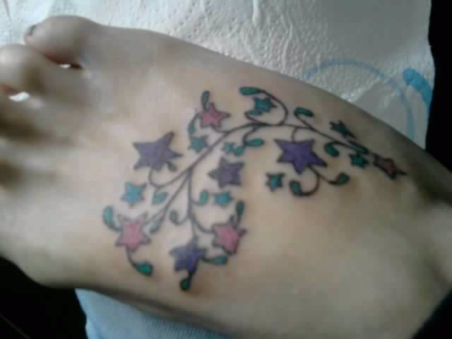 Star foot Tattoo by SkunkSean on DeviantArt Star foot Tattoo by SkunkSean on DeviantArt