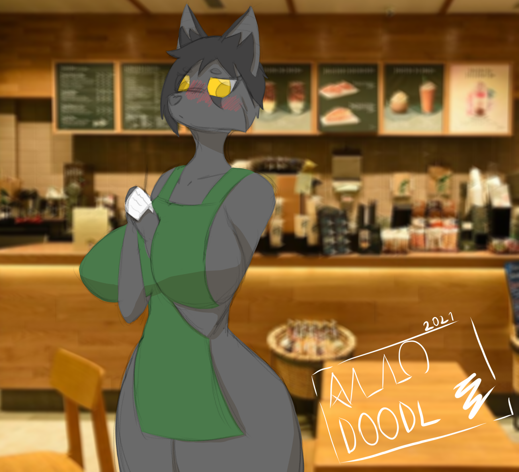 Iced latte meme by AlloDoodl on DeviantArt