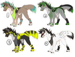 Punk dogs batch! CLOSED