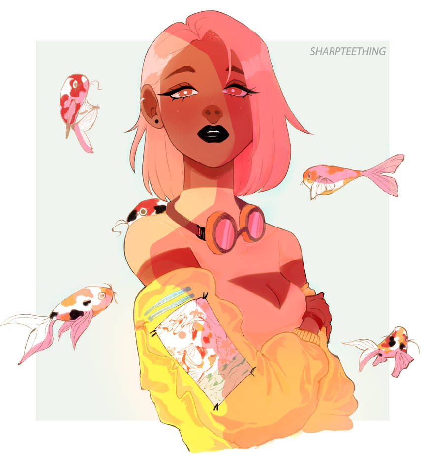 Swimming by sharpteething on DeviantArt