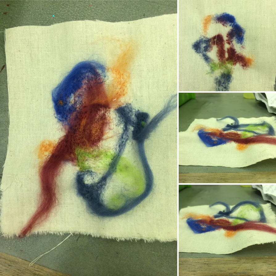 Textil Experiment Textile Experiments by EmilyMayV on DeviantArt