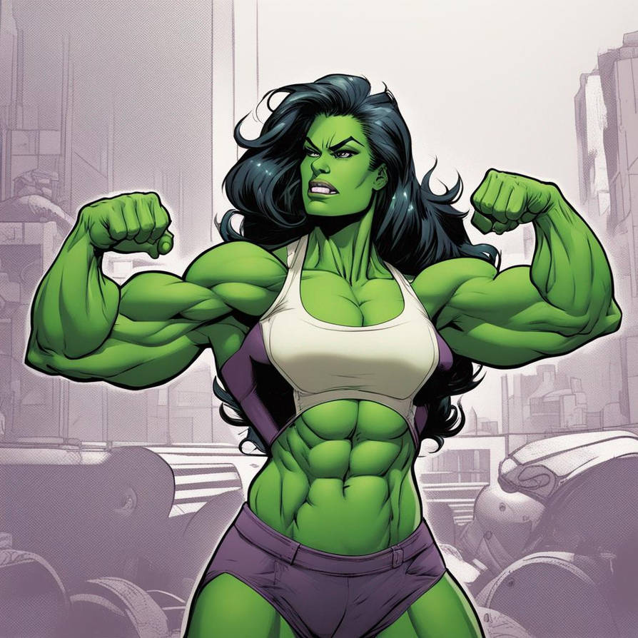 Hulk Abs She-Hulk 514 by Loki-667 on DeviantArt