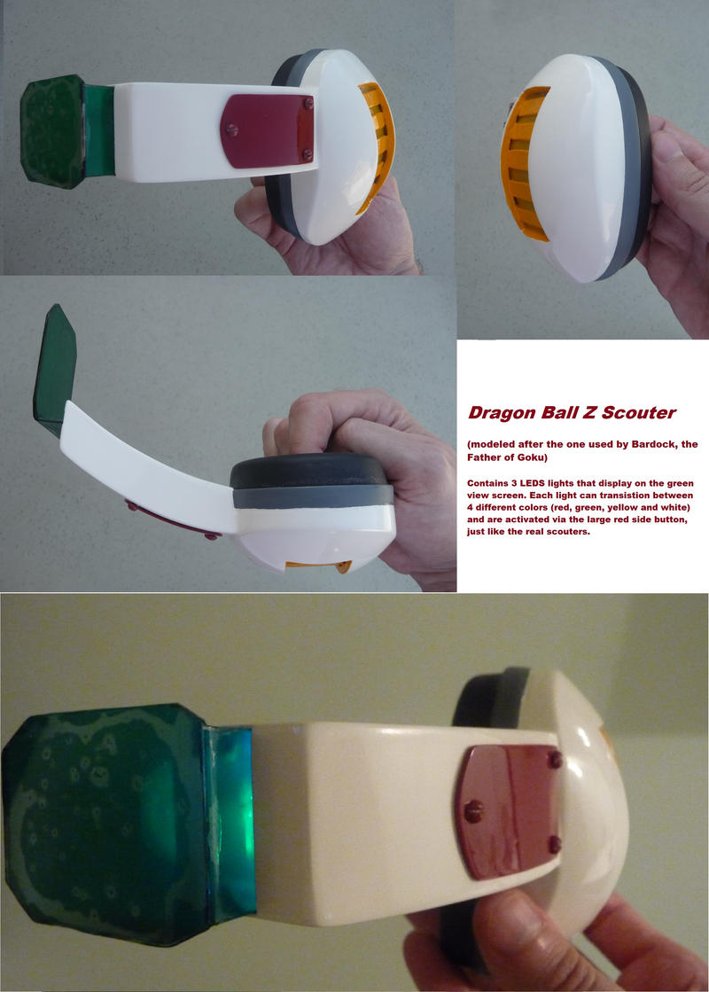 Dragon Ball Z Real Working Scouter by Challenger70TA on DeviantArt