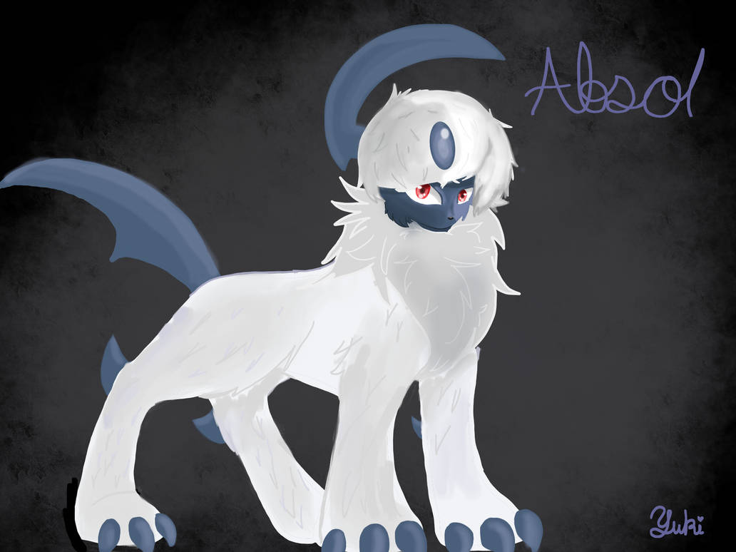 Absol fanart by Okami--Yuki on DeviantArt