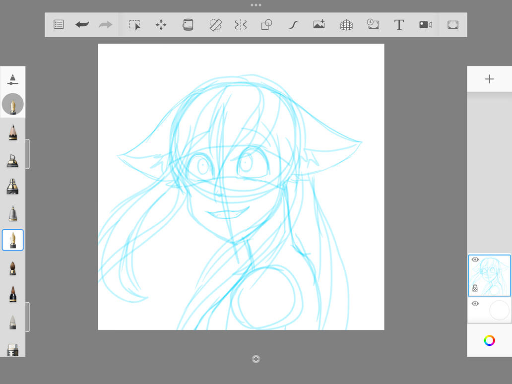 Drawing a new pfp by Okami--Yuki on DeviantArt