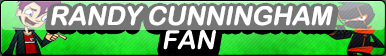 Randy Cunningham Fan Button