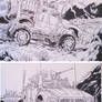 2 M-ATV Drawings Military trucks in combat