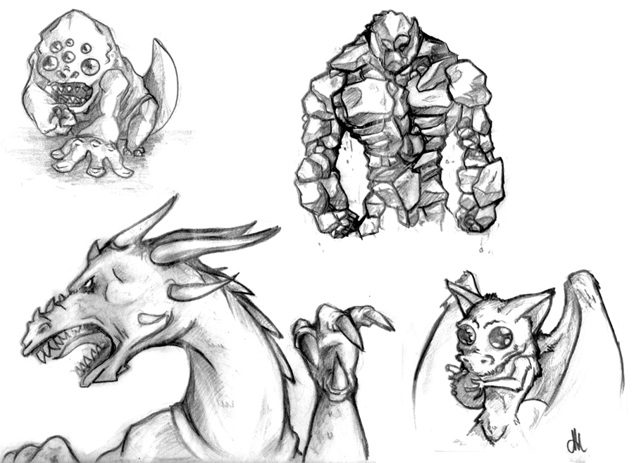 Fantasy Creatures by CarminiaVonDorian on DeviantArt