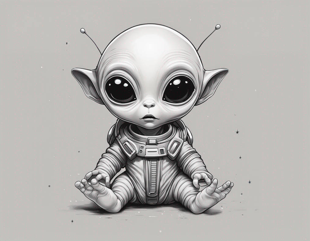ALIENO BABY / BABY ALIEN by LadyCreations on DeviantArt