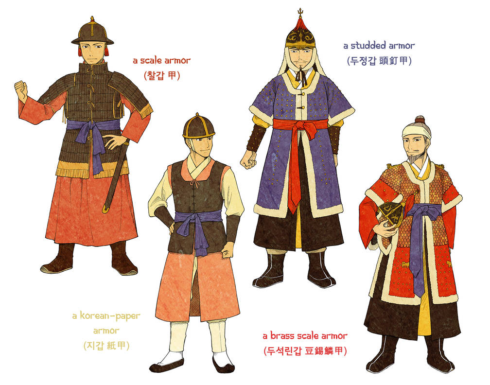  Joseon  Dynasty Armors by Glimja on DeviantArt