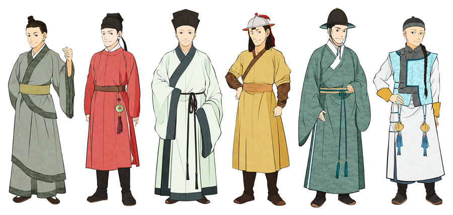 Men's Chinese Clothes by Glimja on DeviantArt