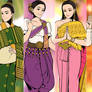 Indochina Folk Clothing for Women
