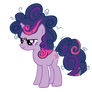 Twilight is not amused by this 'Rainblow Dry'