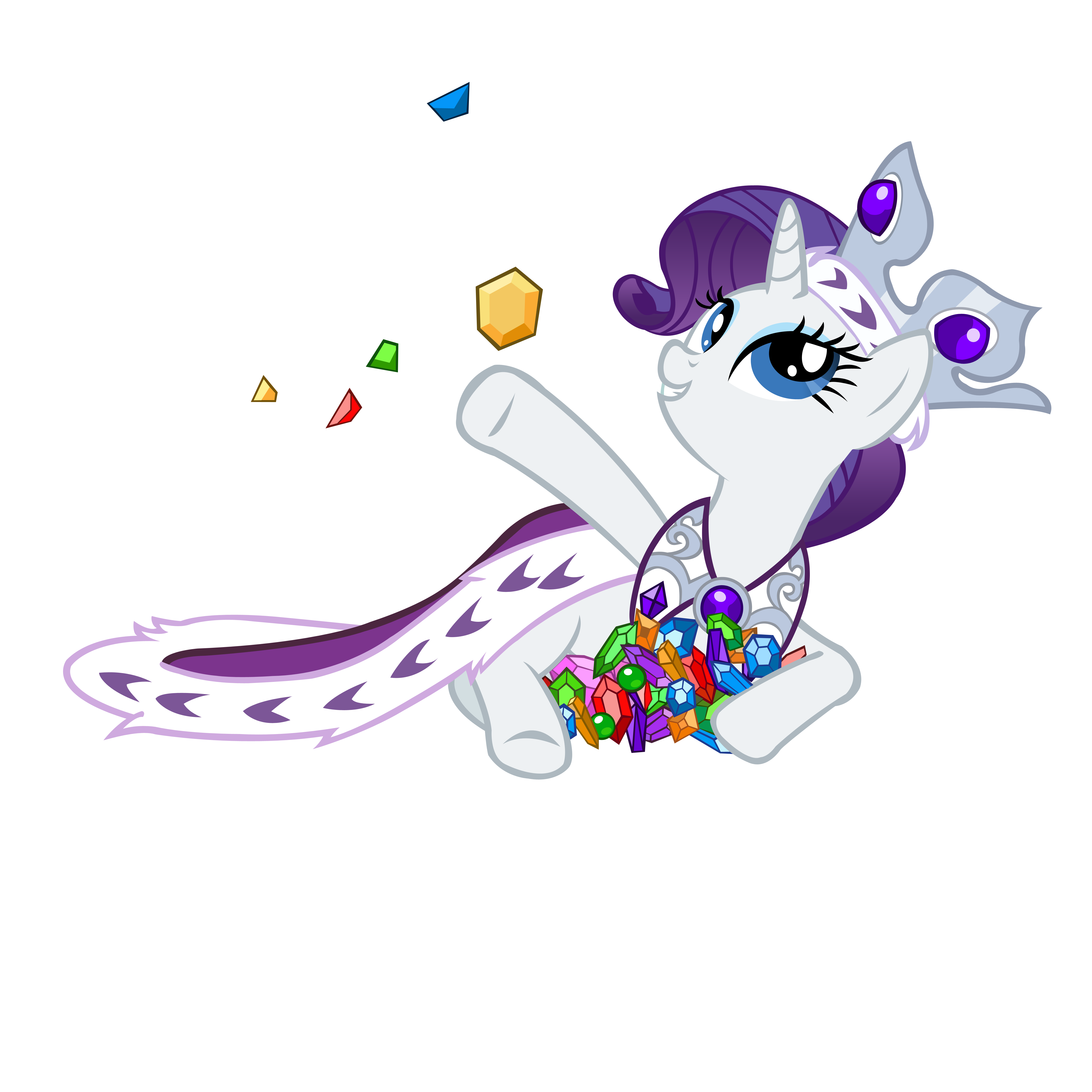 Princess Rarity and her Treasure