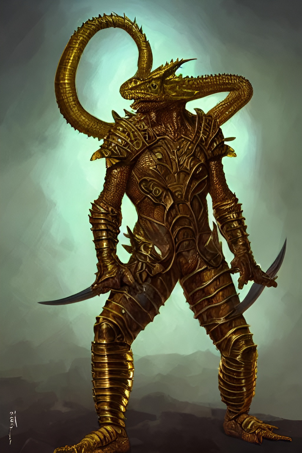 Lizardfolk/Lizard based humanoids by Arklorn on DeviantArt