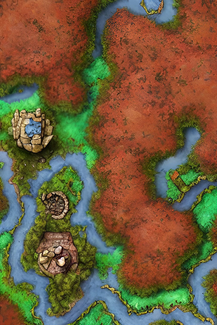 DnD No Grid Virtual Table Top Map for Roll20 by Arklorn on DeviantArt