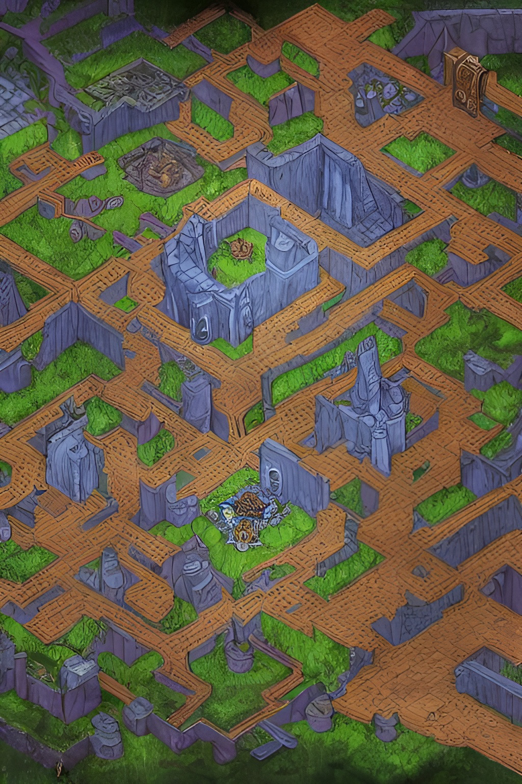 DnD No Grid Virtual Table Top Map for Roll20 by Arklorn on DeviantArt