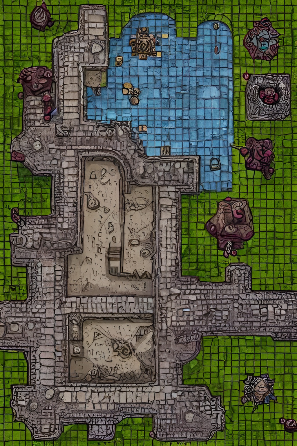 DnD No Grid Virtual Table Top Map for Roll20 by Arklorn on DeviantArt