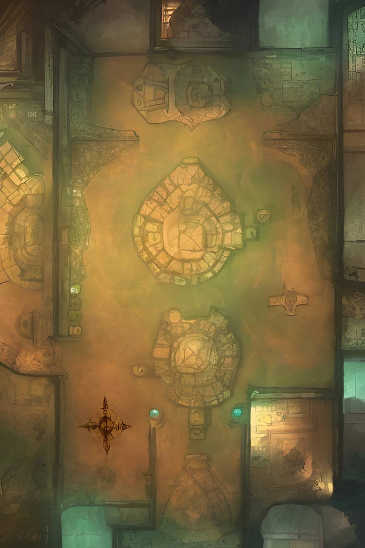 DnD No Grid Virtual Table Top Map for Roll20 by Arklorn on DeviantArt