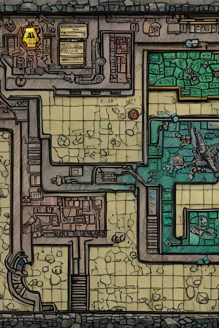 Net Running Map Tabletop DnD No Grid Virtual Table Top Map for Roll20 by Arklorn on DeviantArt
