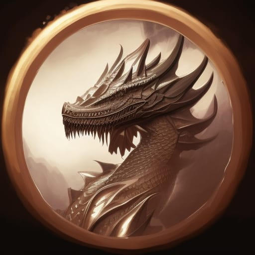 Dragoon Token Dragon Tokens OotD by Arklorn on DeviantArt