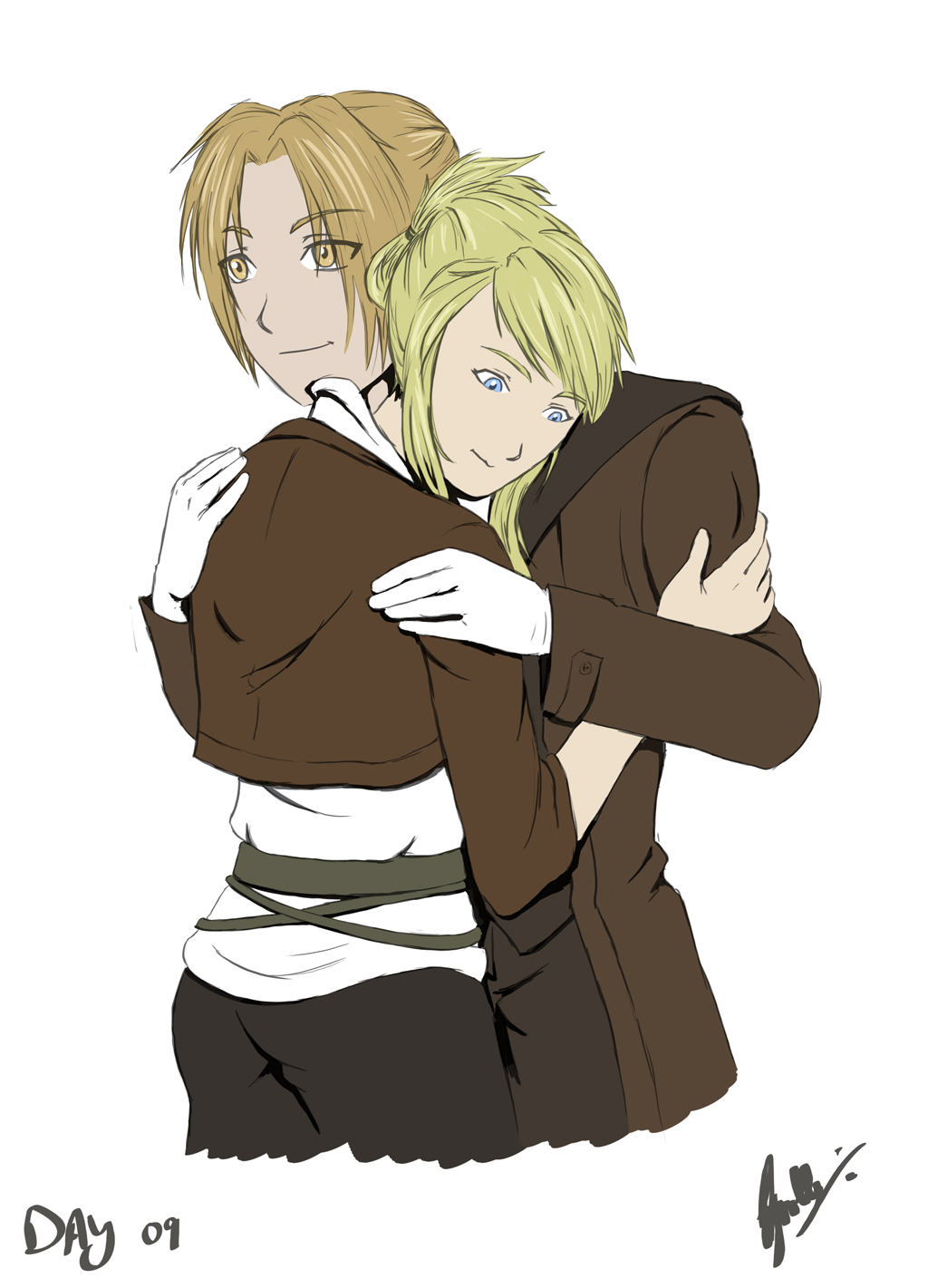 Day 9 - Ed and Winry