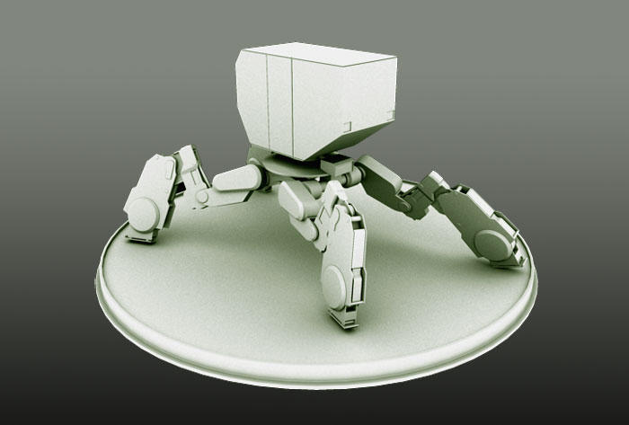 Walker bot by Keomega on DeviantArt